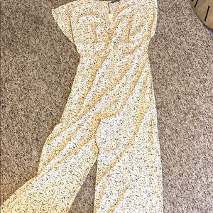 Tan Jumpsuit